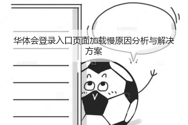 华体会登录入口页面加载慢原因分析与解决方案